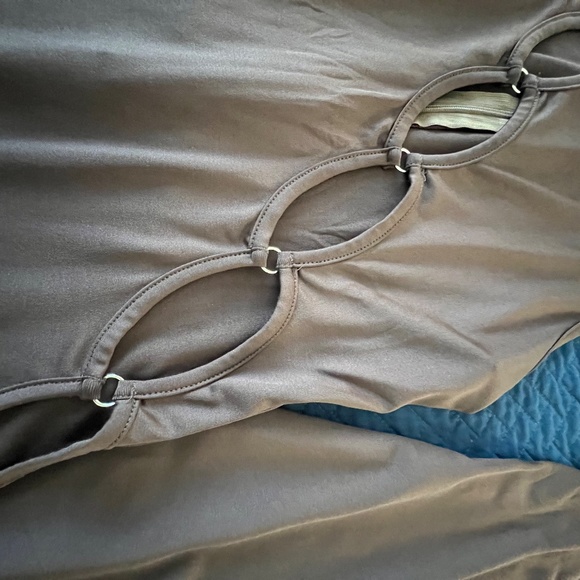 Cut Out‎ Brown Jumpsuit Romper Size L - Picture 7 of 15